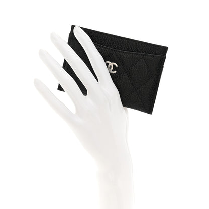 Chanel Caviar Quilted Card Holder Black 2 of 8