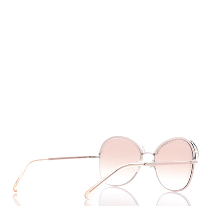 Chanel Pearl Sunglasses 4246-H Pink Gold 3 of 7