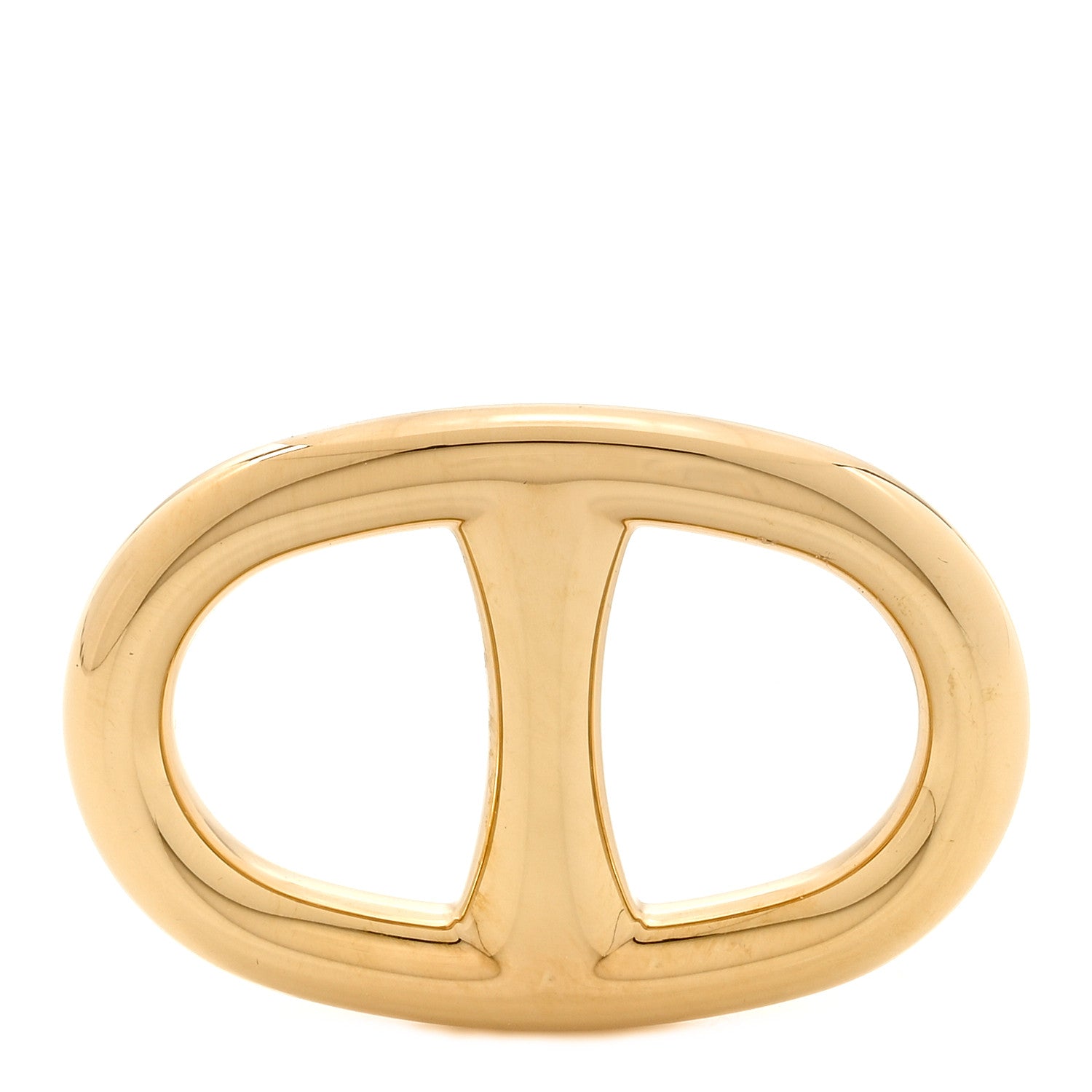Hermes Permabrass Chaine D'Ancre Scarf Ring 1 of 4