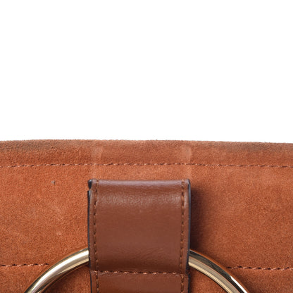 Chloe Suede Calfskin Mini Faye Bracelet Bag Tobacco 13 of 13