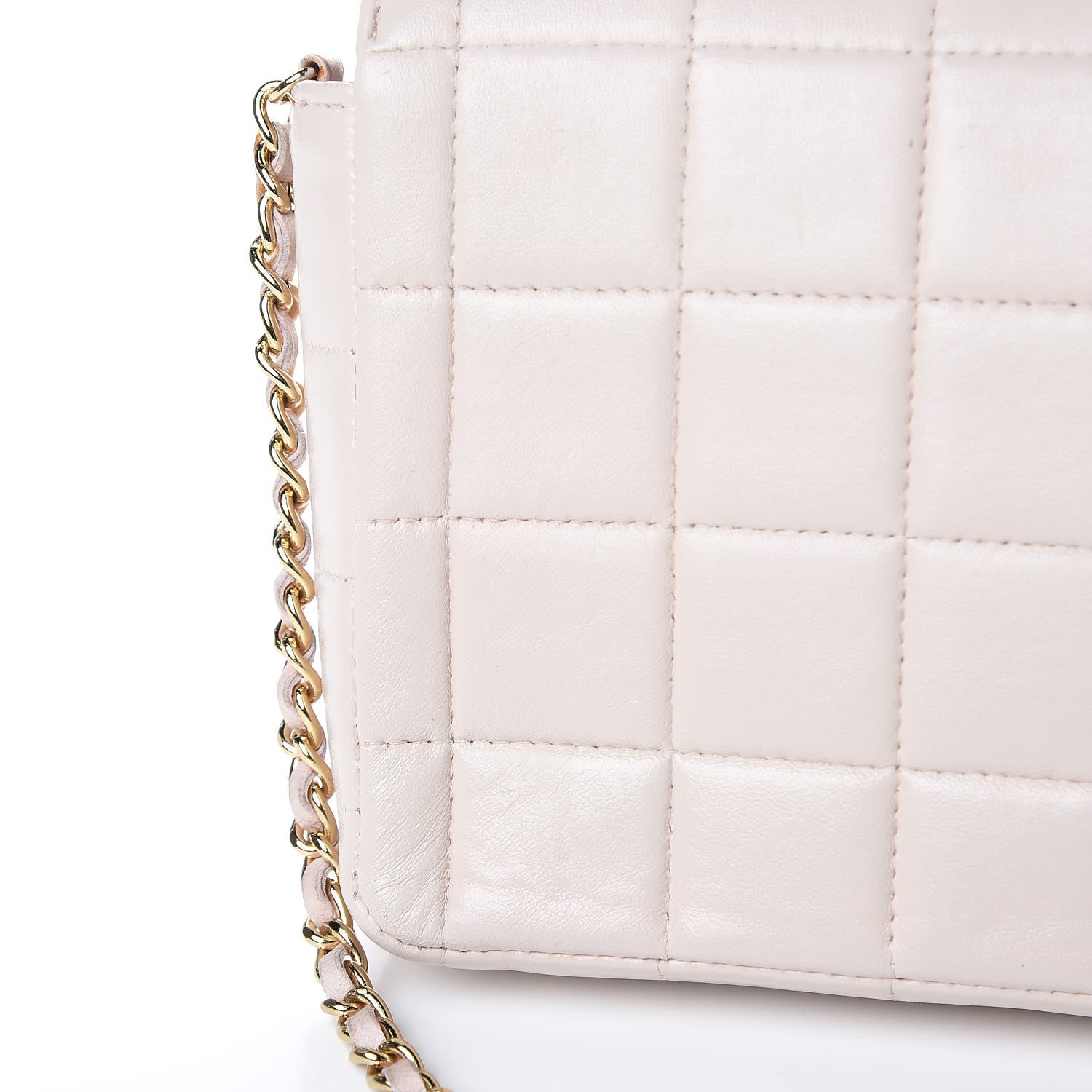 Chanel Lambskin East West Chocolate Bar Flap Pink 12 of 16