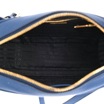 Prada Vitello Phenix Camera Bag Bluette 5 of 12