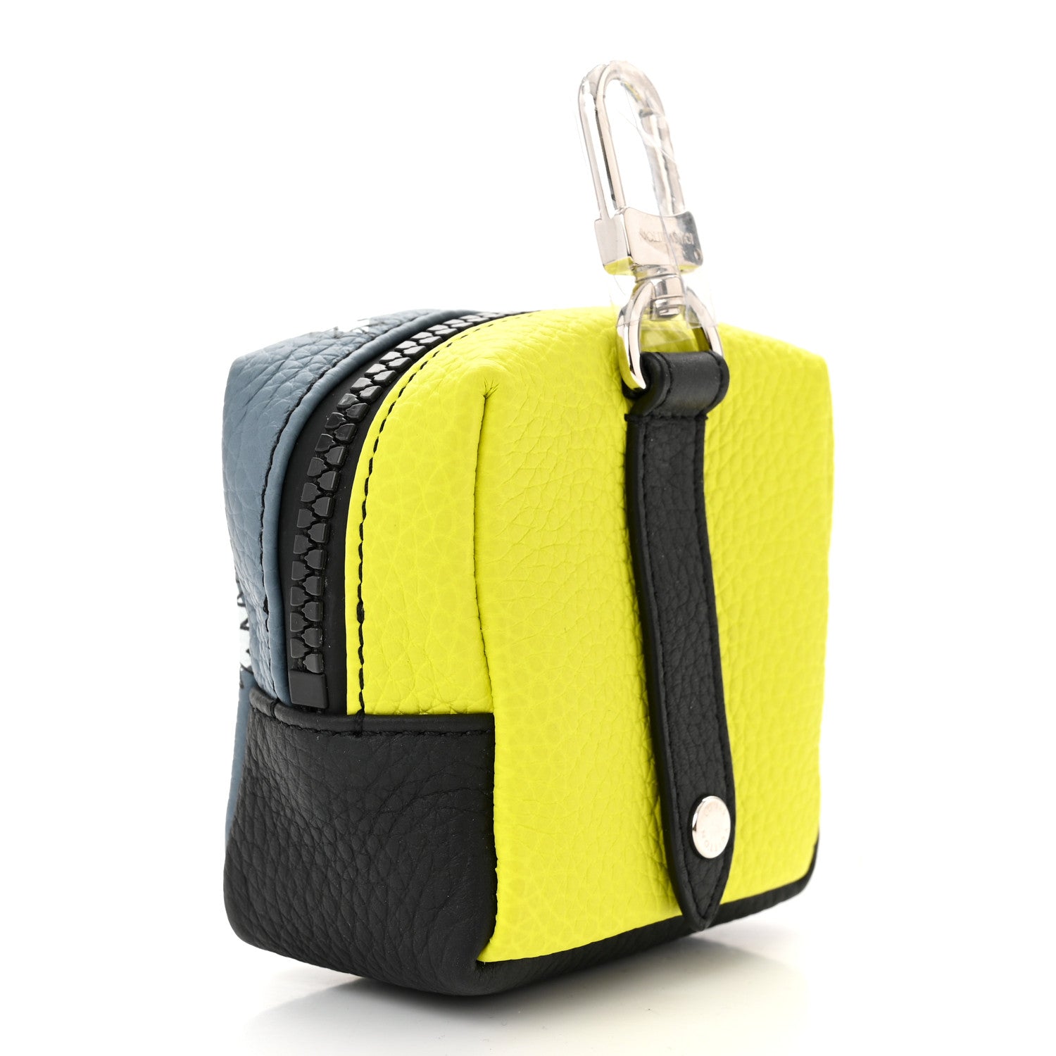 Louis Vuitton Taurillon Squared Pouch Bag Charm Multicolor 3 of 7