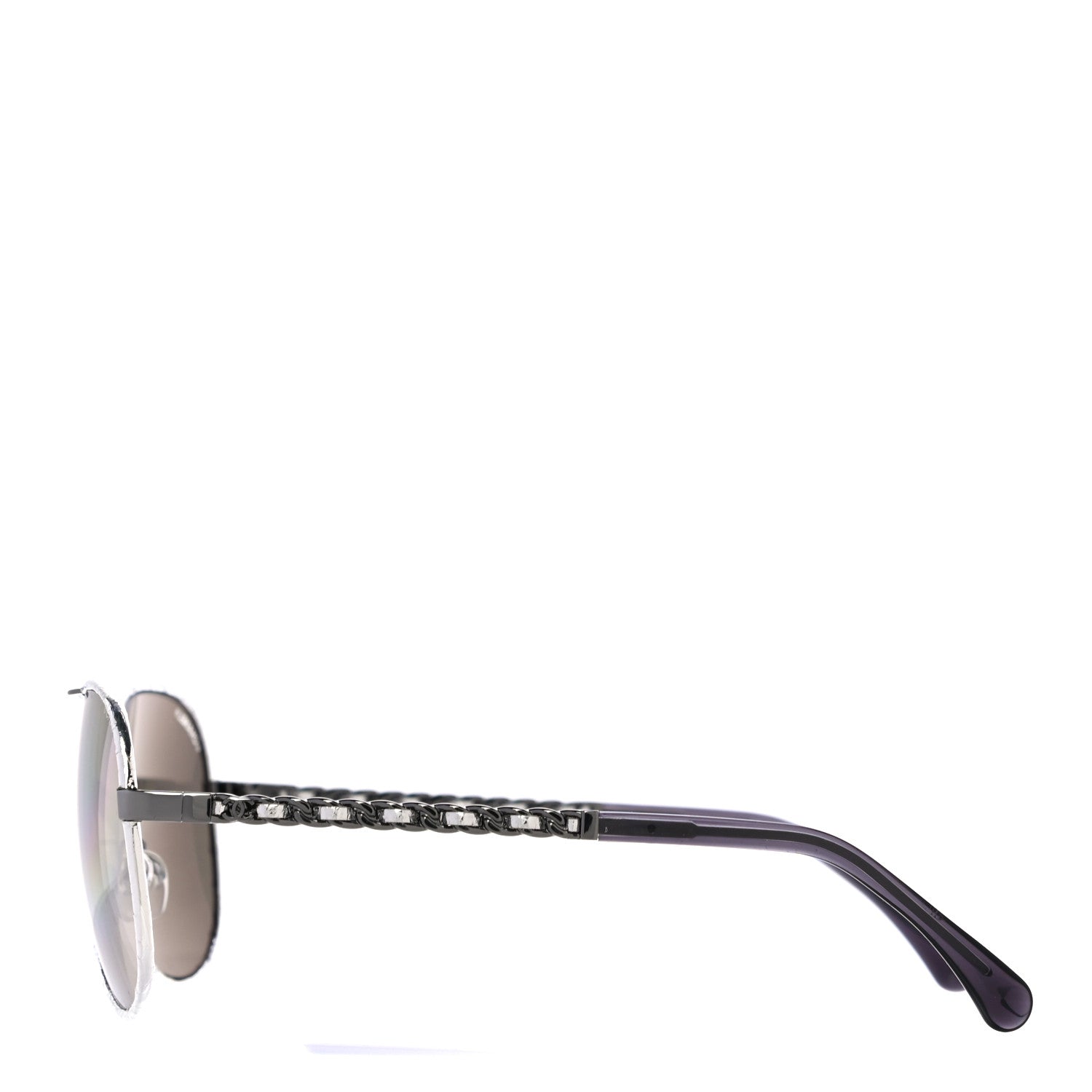 Chanel Metal Pilot Winter Sunglasses 4219 Grey 2 of 7