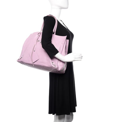 Balenciaga Veau Papier A4 Zip Around Tote Rose Orchid 2 of 22
