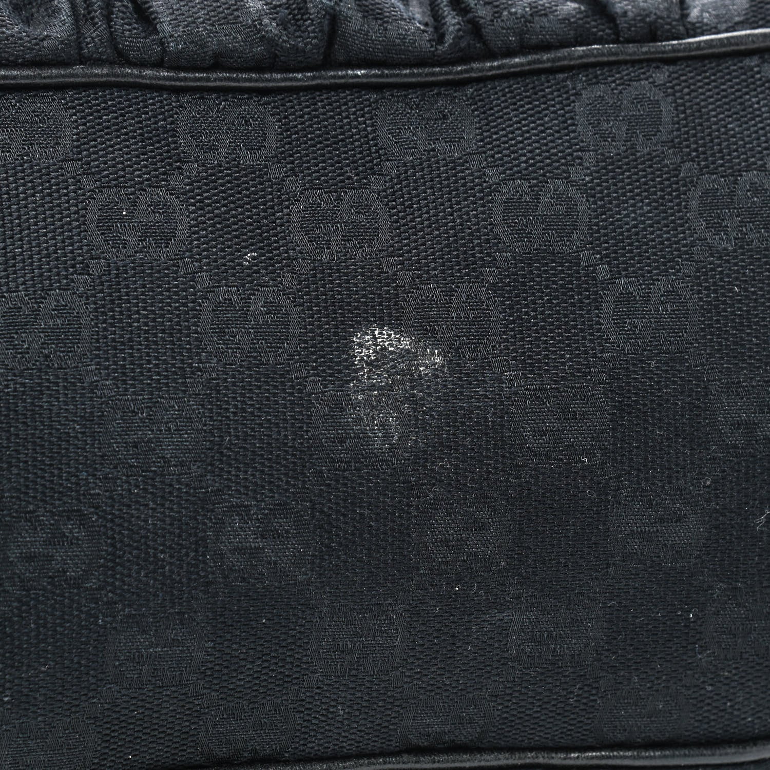 Gucci Monogram Medium Jockey Hobo Black 11 of 11