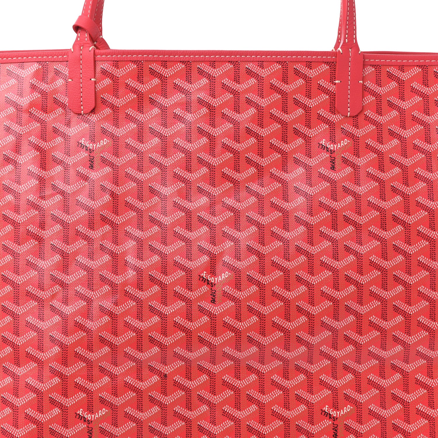 Goyard Goyardine Floral Fantasy Saint Louis GM Fuchsia 9 of 11