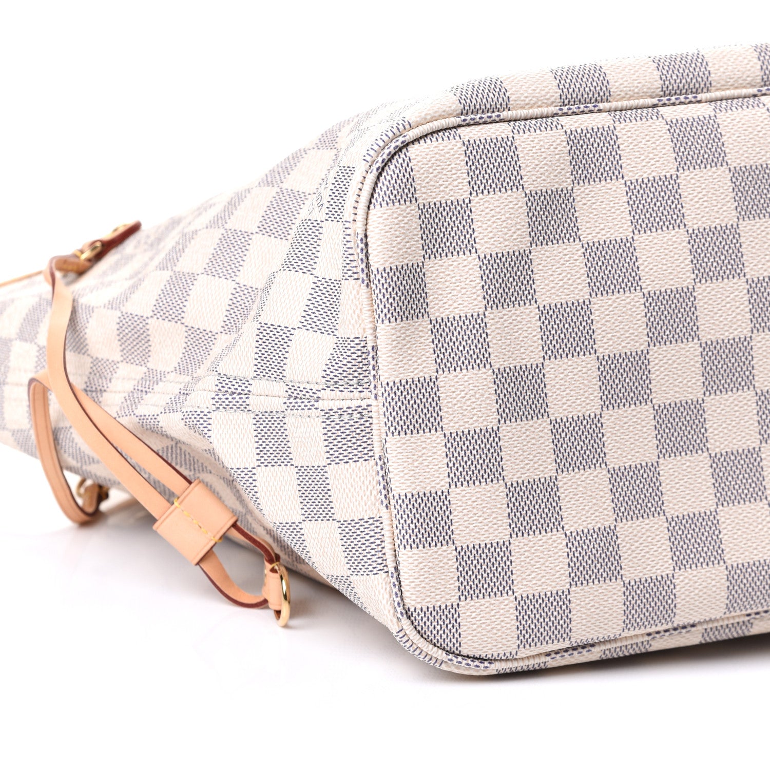 Louis Vuitton Damier Azur Neo Neverfull MM Rose Ballerine 5 of 12