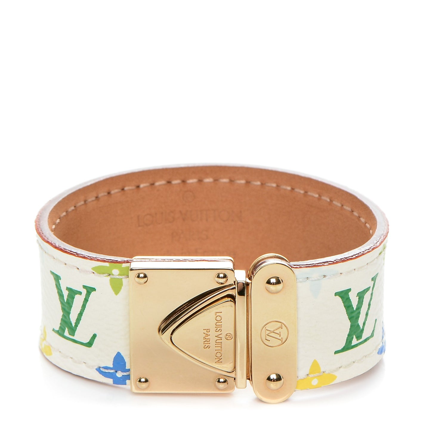 Monogram Multicolor Koala Bracelet S White