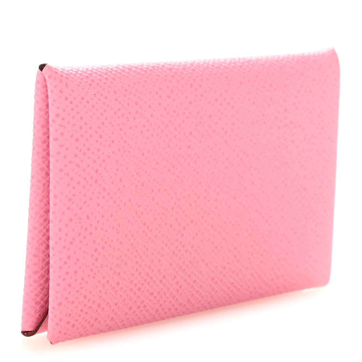 Hermes Epsom Calvi Card Case 5P Pink 3 of 8