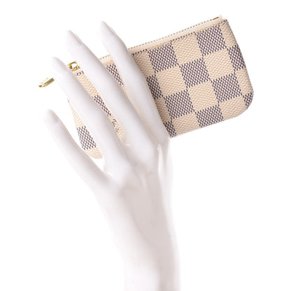 Louis Vuitton Damier Azur Key Pouch 2 of 7