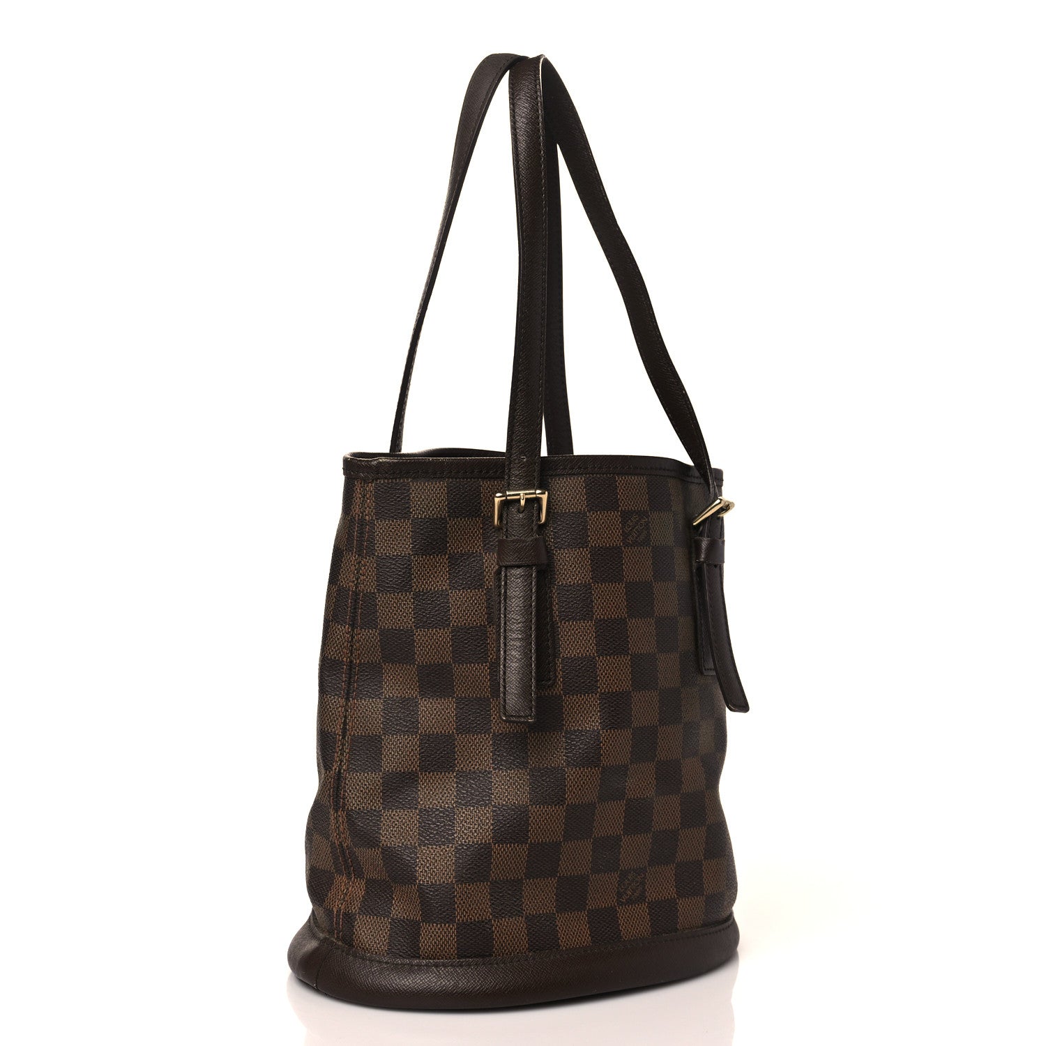 Louis Vuitton Damier Ebene Marais Bucket 23 3 of 9
