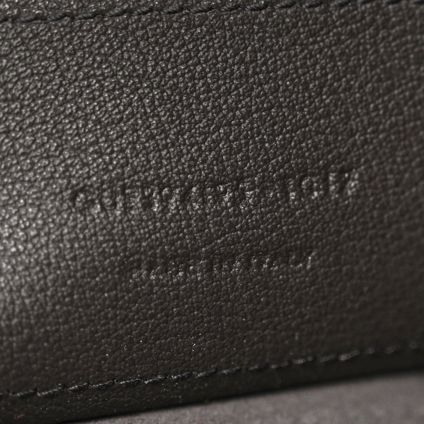 Calfskin Large Shopping Tote Asphalt