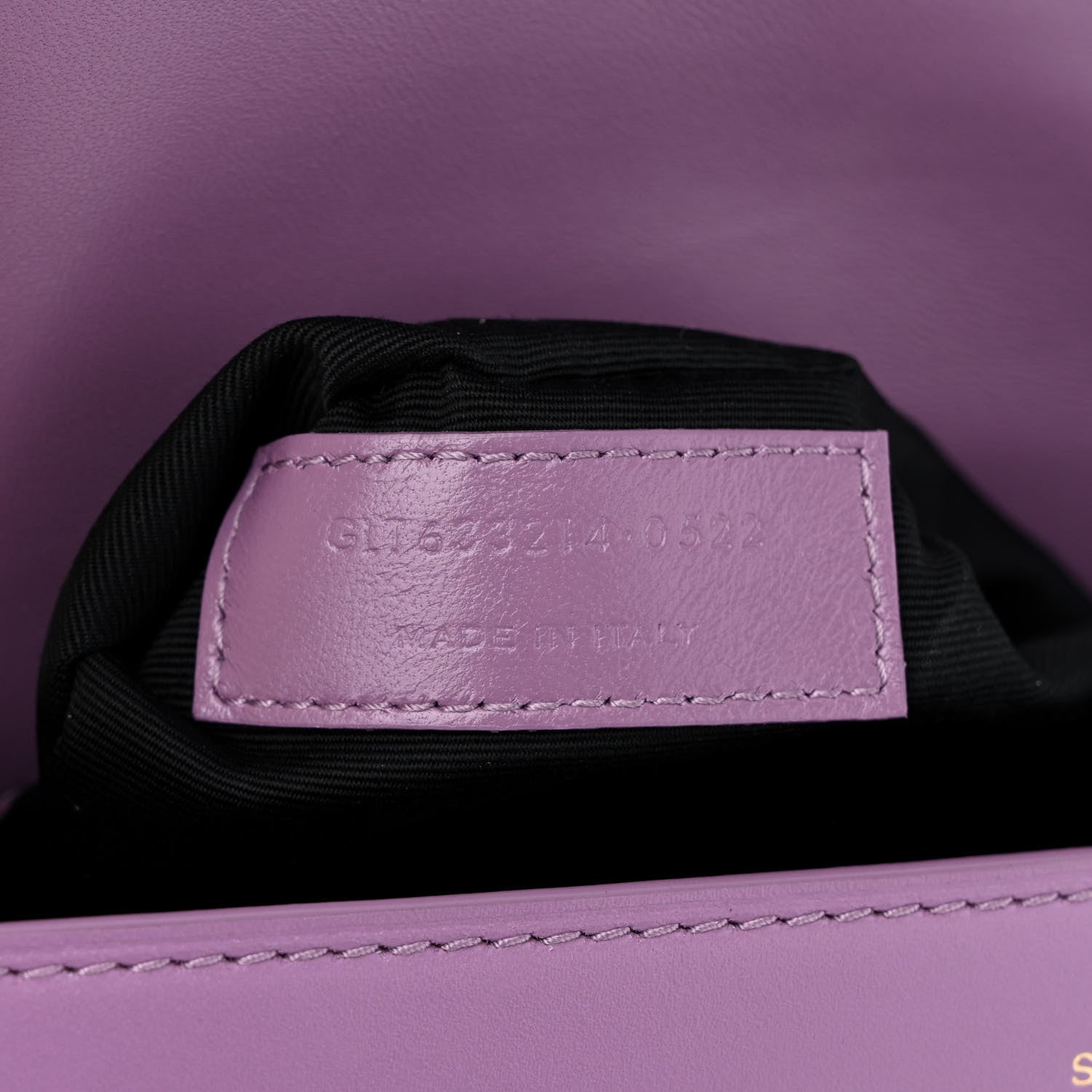 Saint Laurent Smooth Calfskin Carre Satchel Lilas 7 of 10
