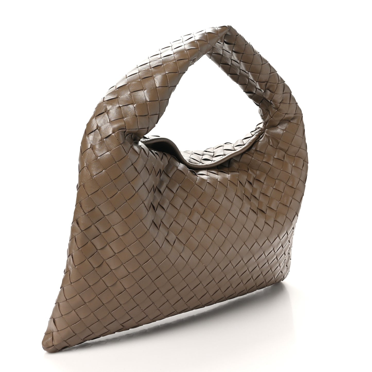 Calfskin Intrecciato Small Hop Pinecone