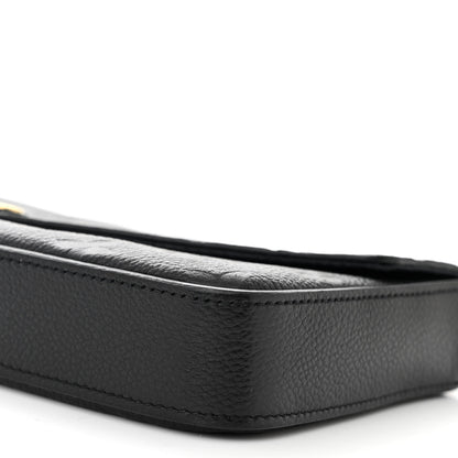 Louis Vuitton Empreinte Pochette Felicie Chain Wallet Black 11 of 11