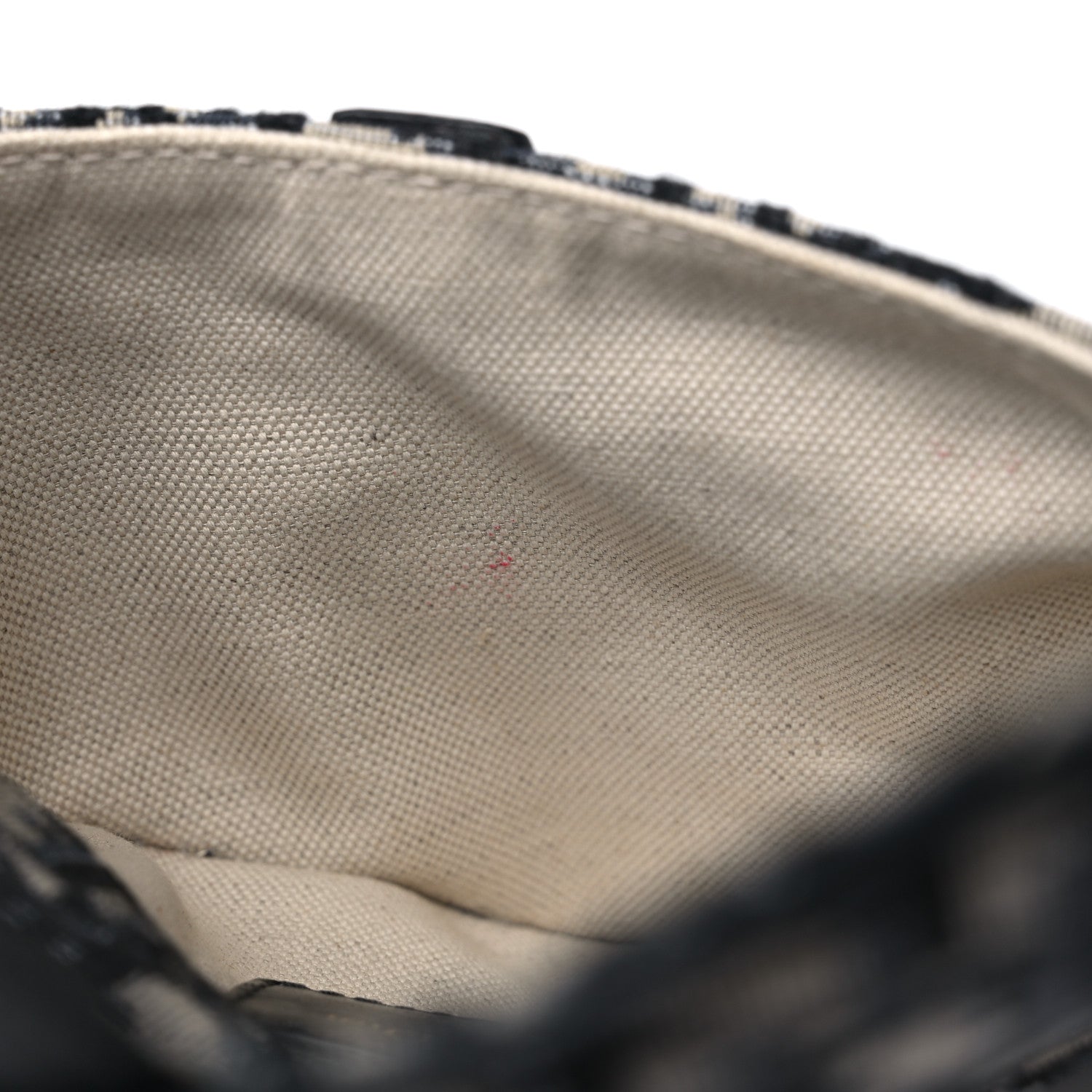 Christian Dior Oblique Saddle Belt Pouch Blue 9 of 11