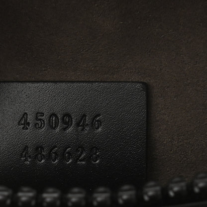 Gucci GG Supreme Monogram Belt Bag Black 8 of 11