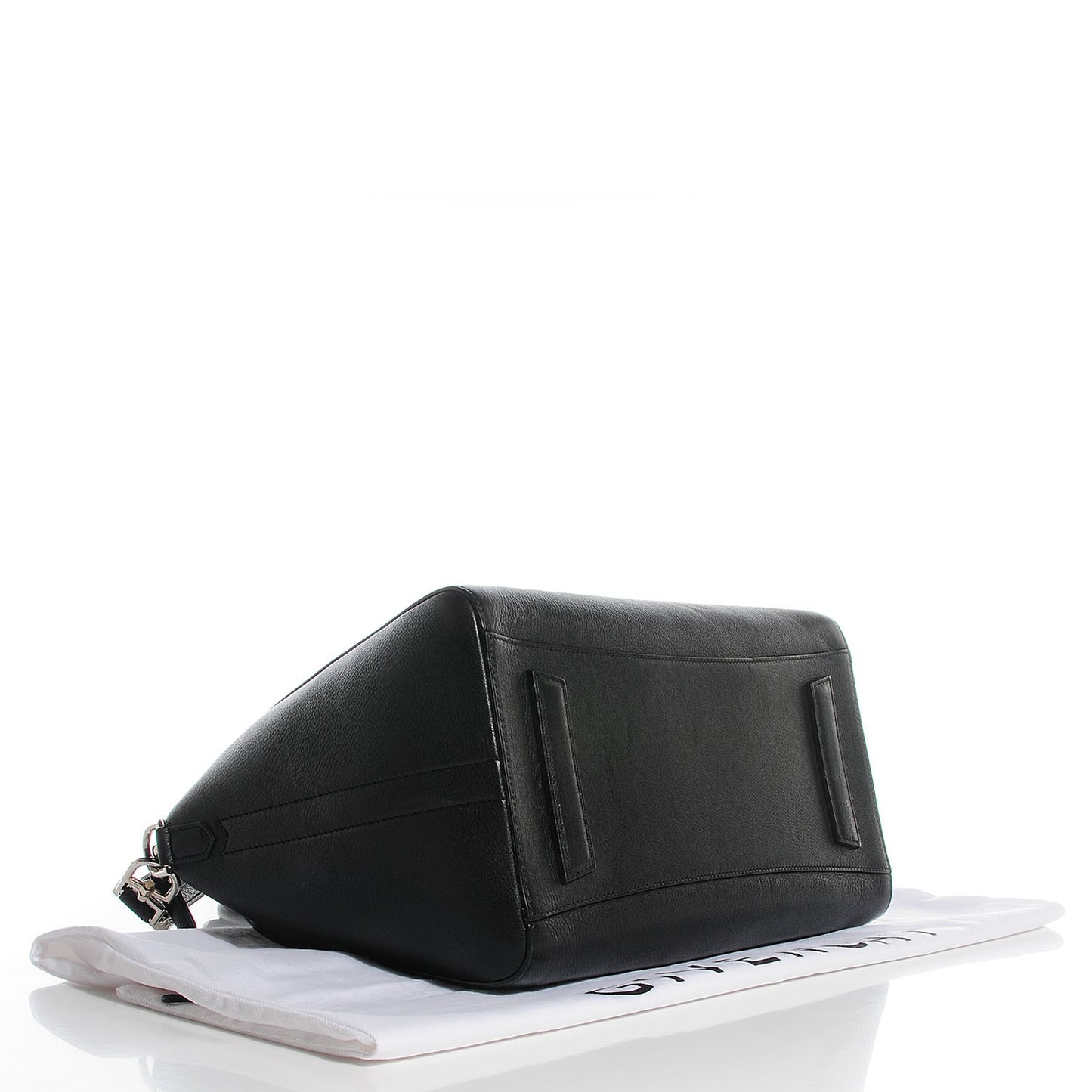 Sugar Goatskin Medium Antigona Black