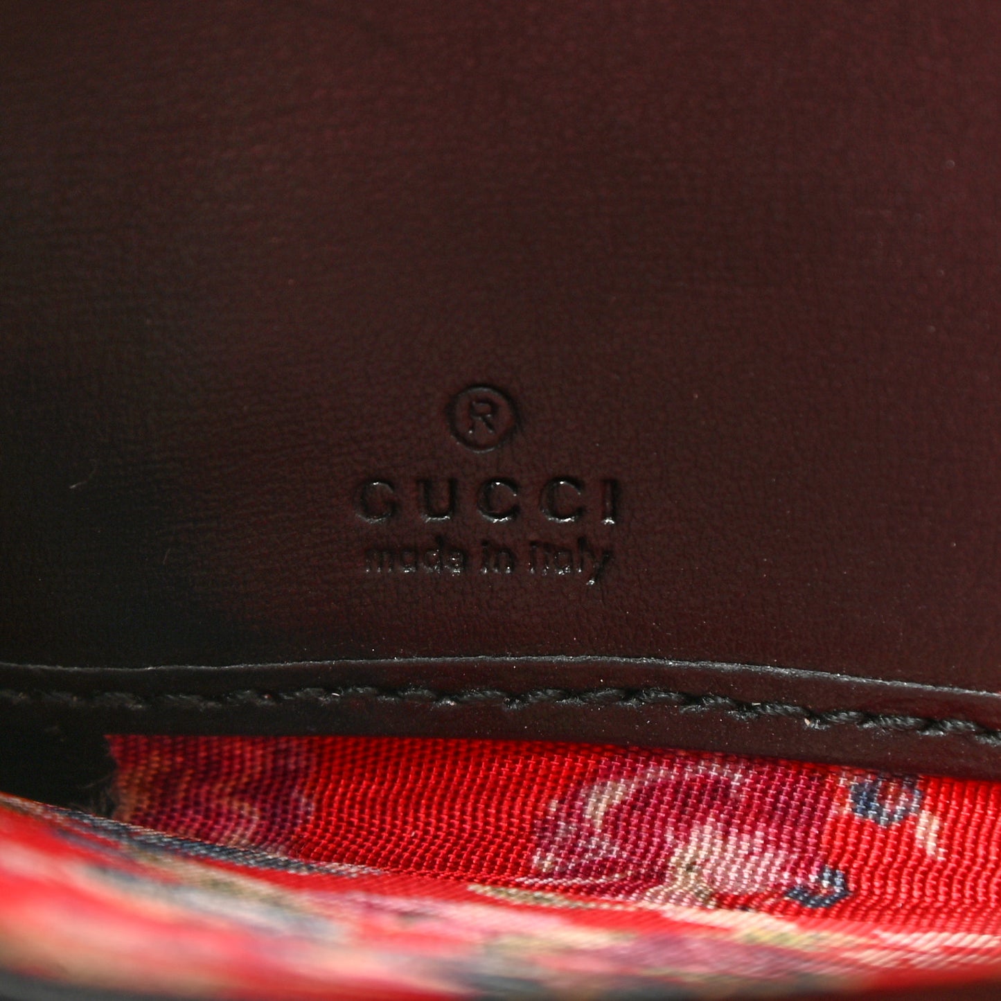 Calfskin Web Trapuntata GG Zip Around Wallet Black