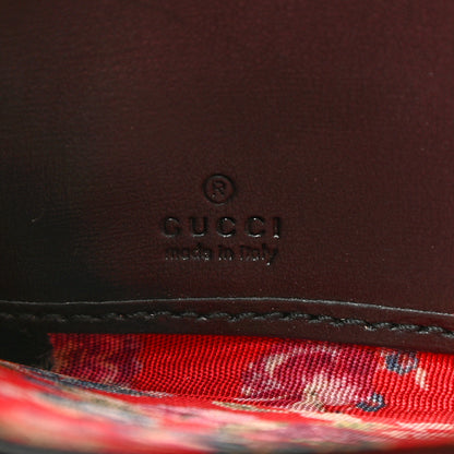 Gucci Calfskin Web Trapuntata GG Zip Around Wallet Black 5 of 8