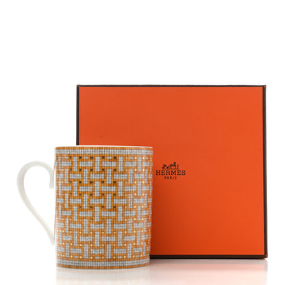 Hermes Porcelain Mosaique au 24 Mug Gold 7 of 7