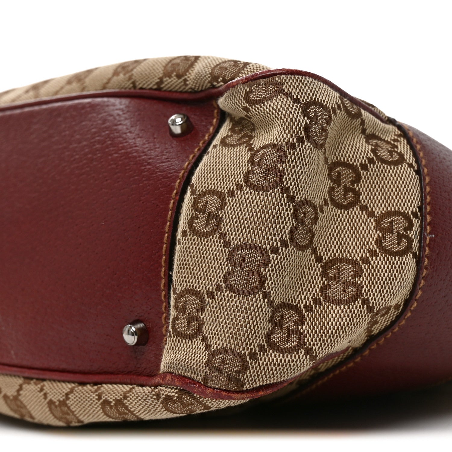 Gucci Monogram Shoulder Bag Red 10 of 11