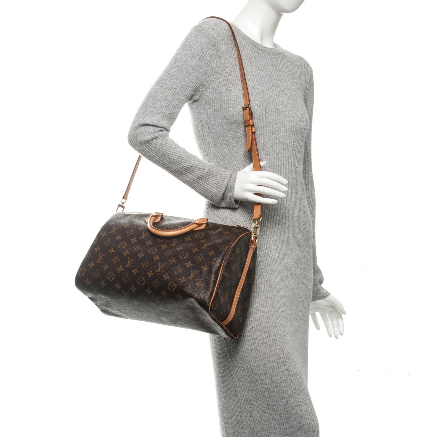 Louis Vuitton Monogram Speedy Bandouliere 35 2 of 7