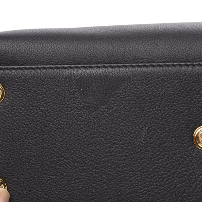 Louis Vuitton Calfskin Monogram Tufting On My Side Black 8 of 10
