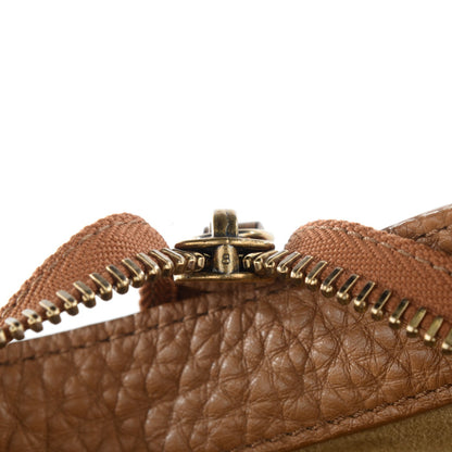 Celine Pebbled Calfskin Mini Luggage Camel 6 of 9