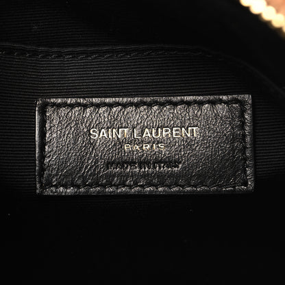 Saint Laurent Suede Matelasse Monogram Lou Camera Bag Cinnamon 6 of 10