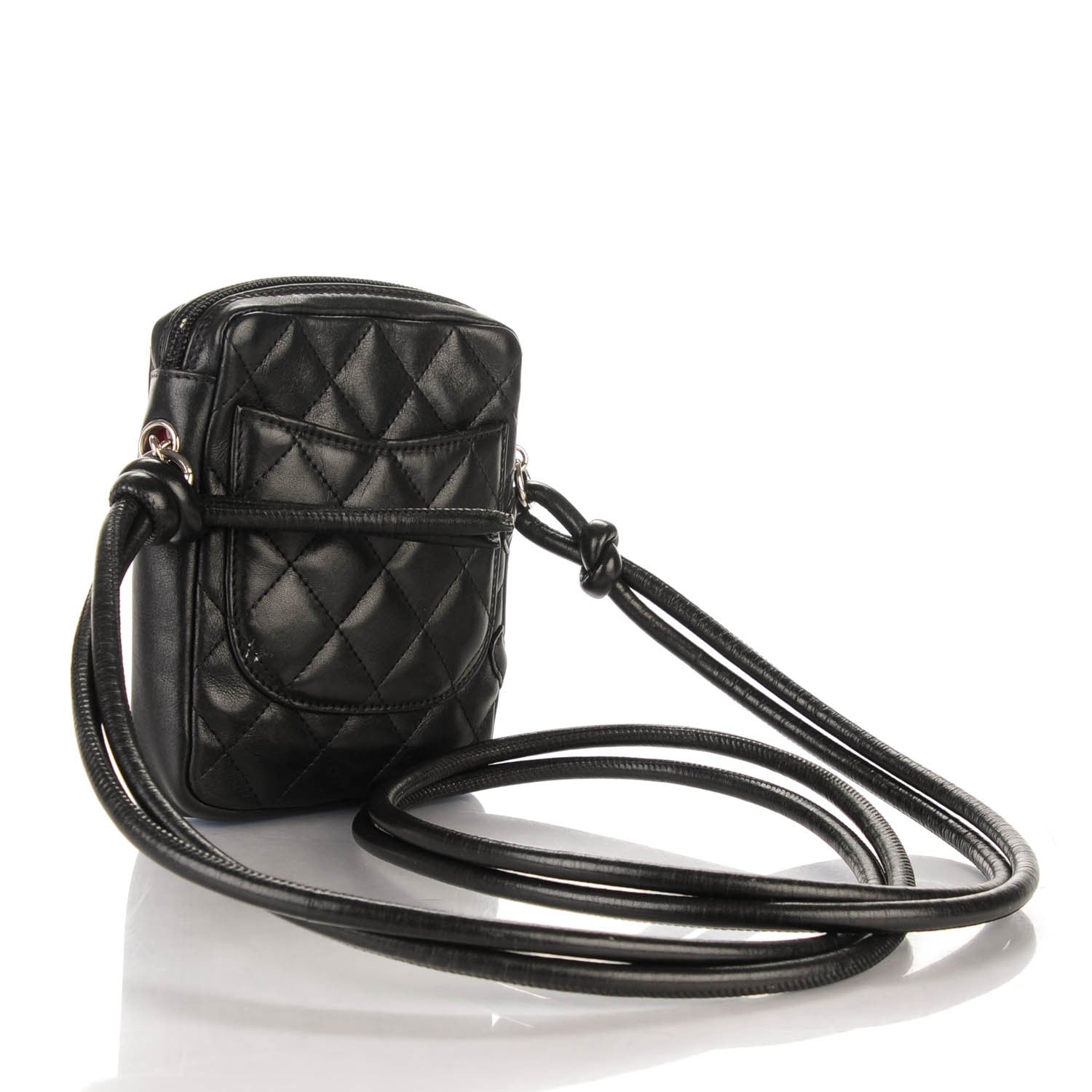 Chanel Calfskin Quilted Small Cambon Messenger Black 3 of 7