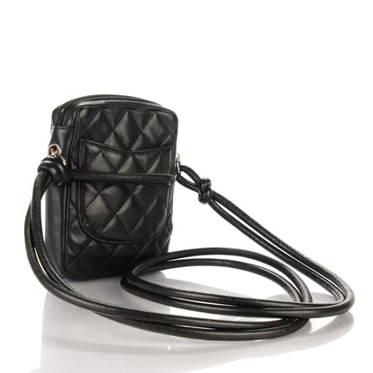 Chanel Calfskin Quilted Small Cambon Messenger Black 3 of 7