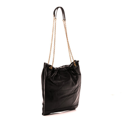 Saint Laurent Lambskin Matelasse Monogram Medium Jamie 4.3 Pochon Black Black 5 of 12