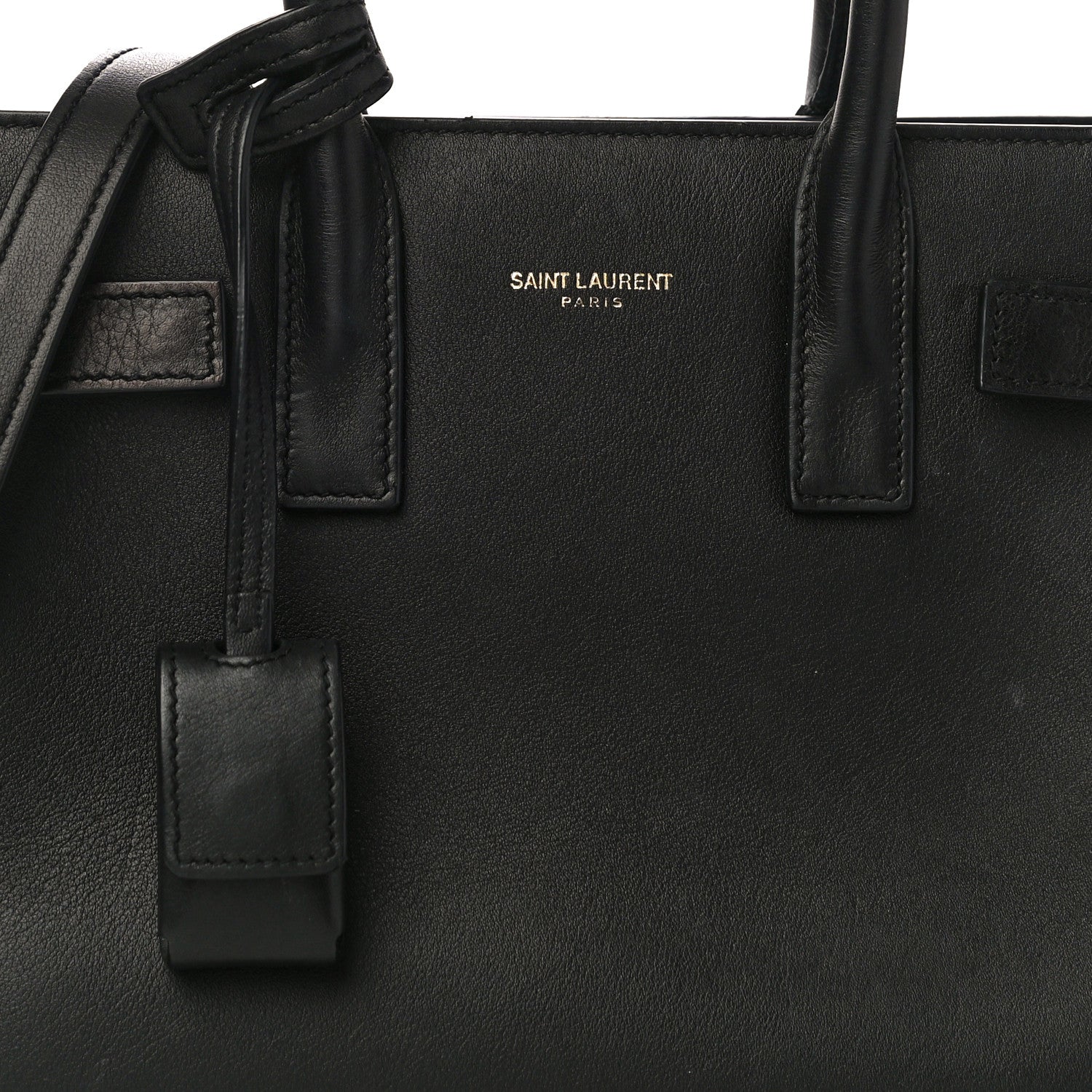 Saint Laurent Calfskin Nano Sac de Jour Black 7 of 12