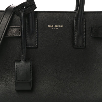 Saint Laurent Calfskin Nano Sac de Jour Black 7 of 12