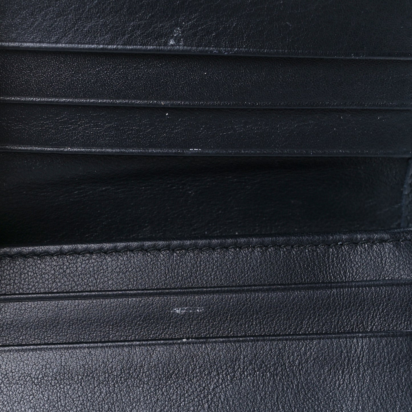 Oblique Saddle Lotus Wallet Blue