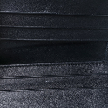 Christian Dior Oblique Saddle Lotus Wallet Blue 7 of 15