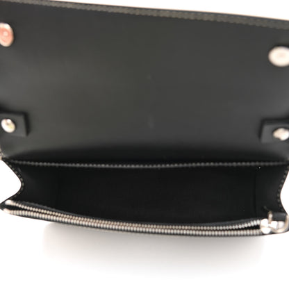 Burberry Cotton Canvas Horseferry Print Crossbody Black 5 of 10