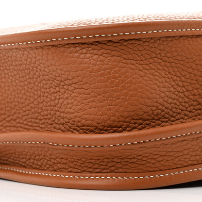 Hermes Taurillon Clemence Evelyne III PM Gold 9 of 11