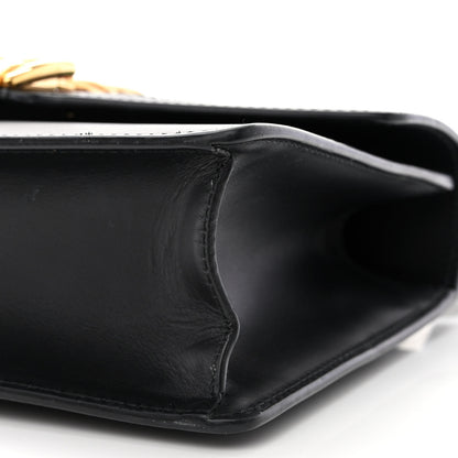 Gucci Calfskin Small Sylvie Shoulder Bag Black 10 of 16