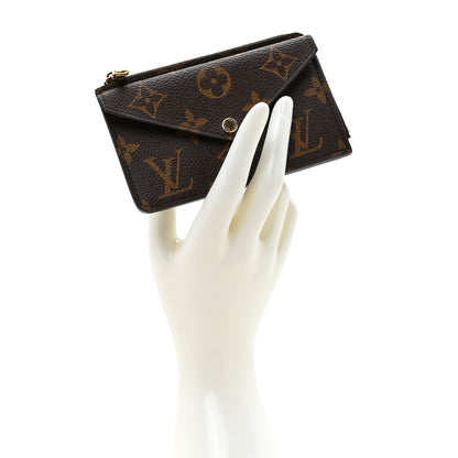 Louis Vuitton Monogram Recto Verso Card Holder Black 2 of 7
