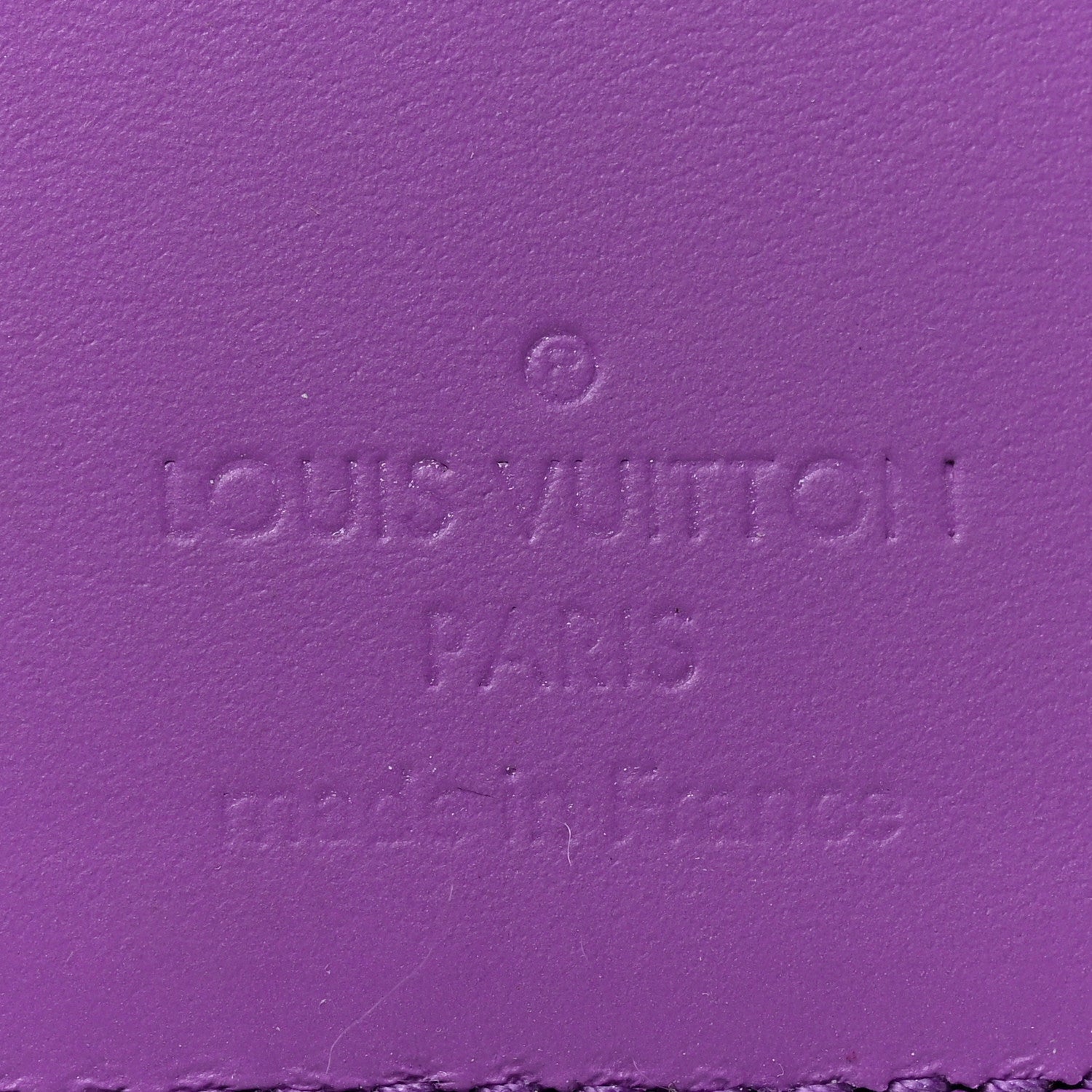Louis Vuitton Taurillon Monogram Pocket Organizer Violet 6 of 6