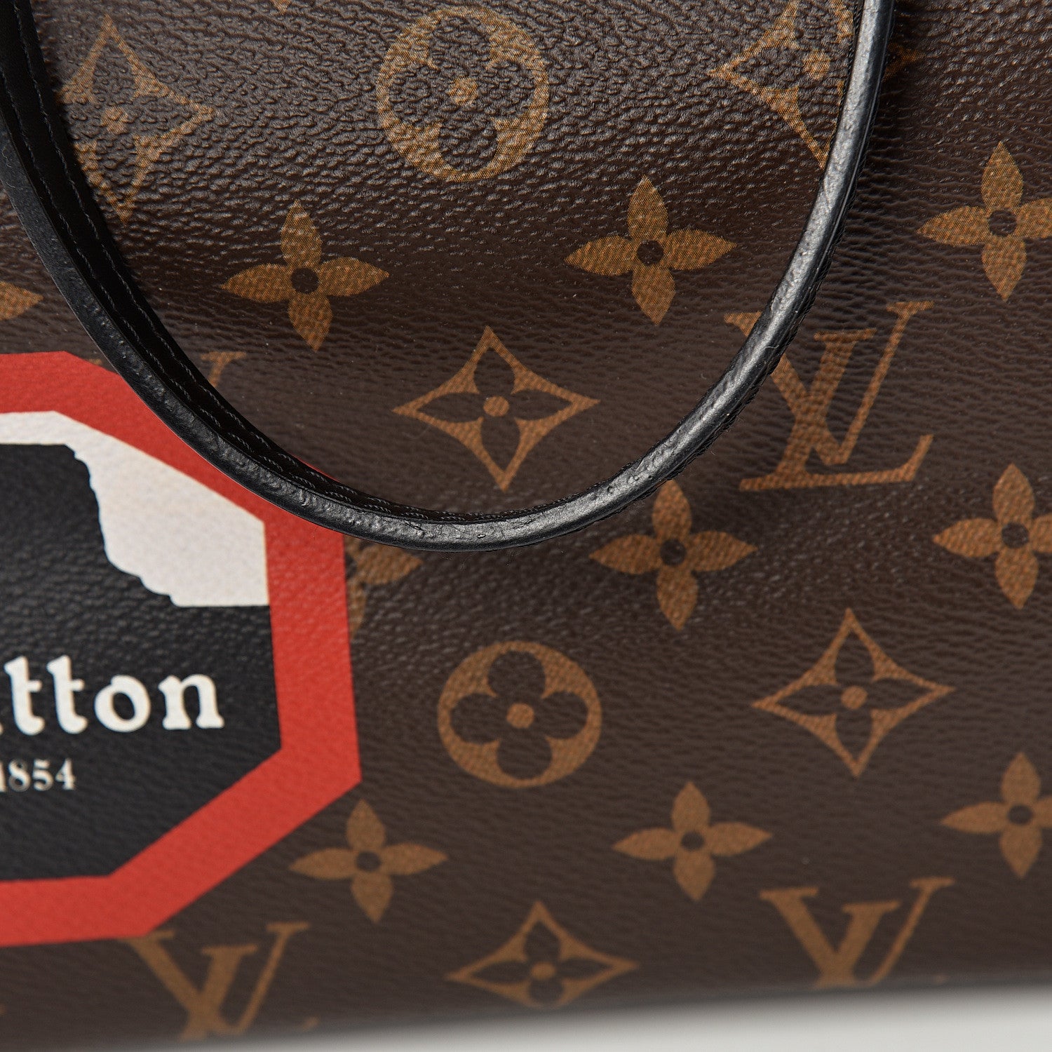 Louis Vuitton Monogram World Tour Neverfull MM 11 of 12