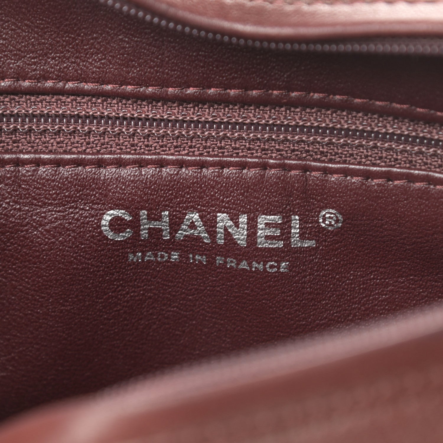 Chanel Lambskin Quilted Timeless Camera Case Burgundy 6 of 11
