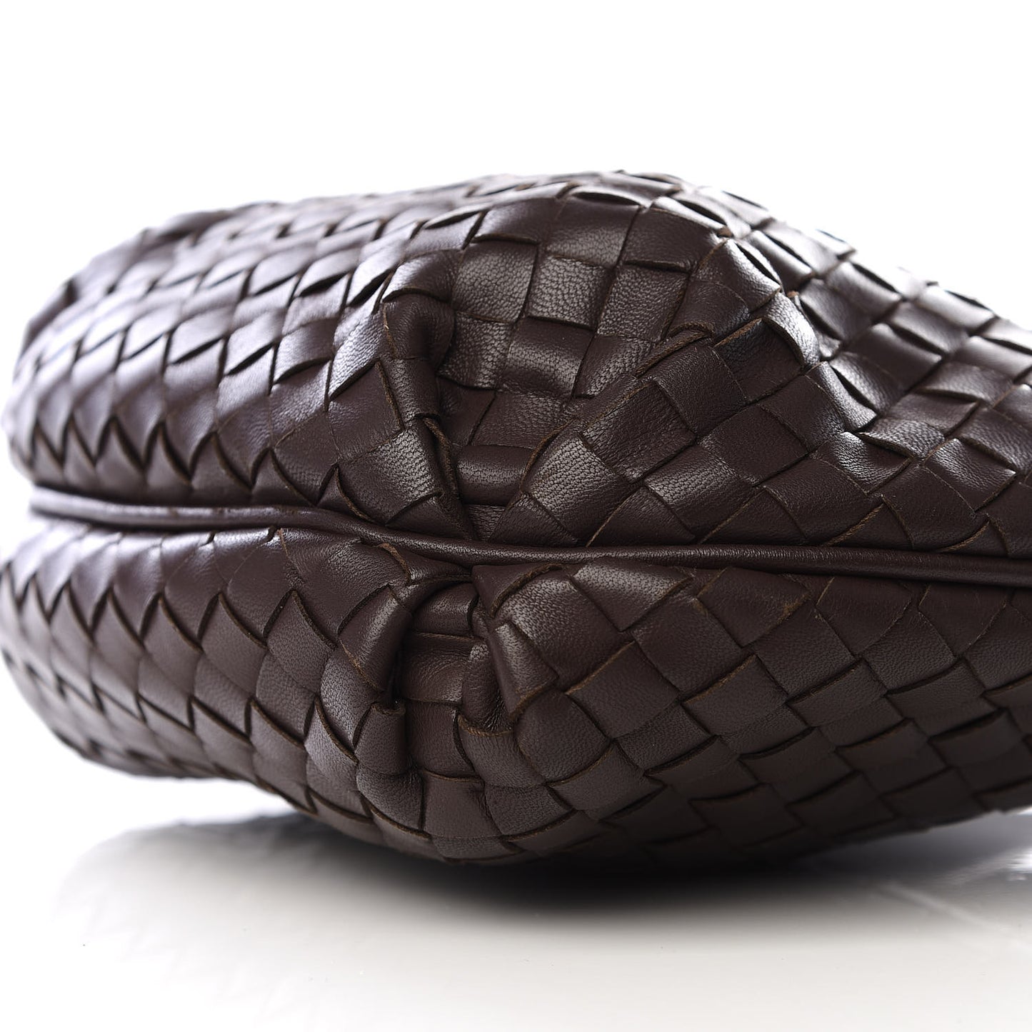 Nappa Intrecciato Crossbody Ebano