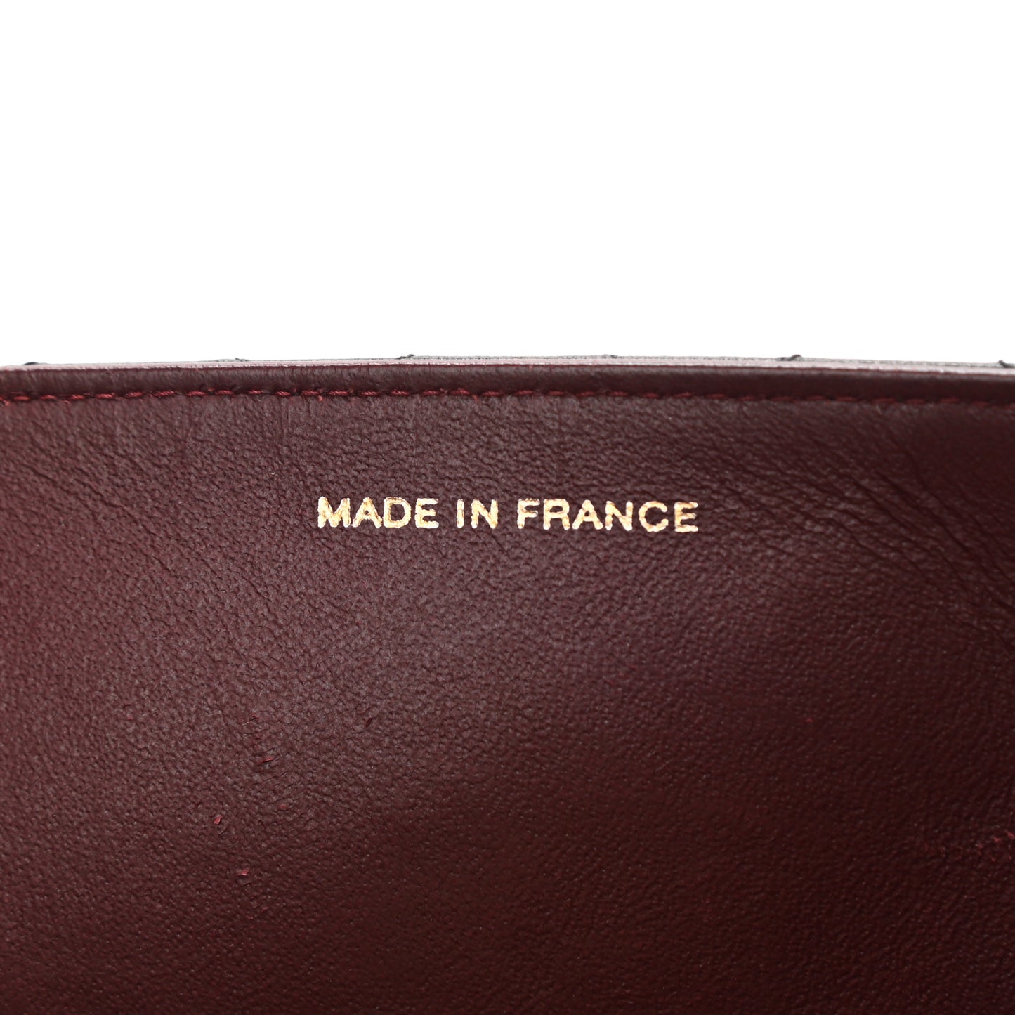 Lambskin Quilted Jumbo Single Flap Black