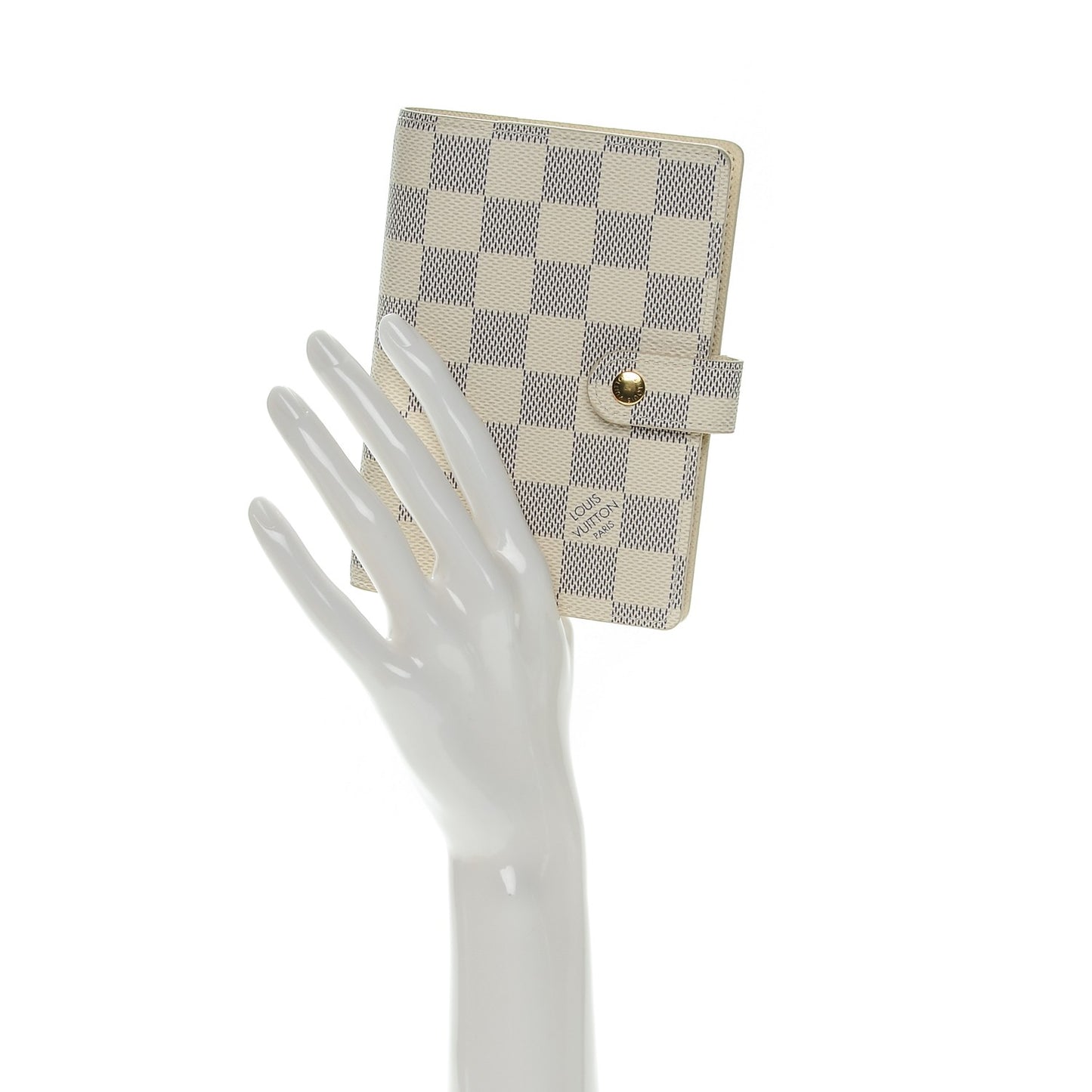 Damier Azur Small Ring Agenda Cover