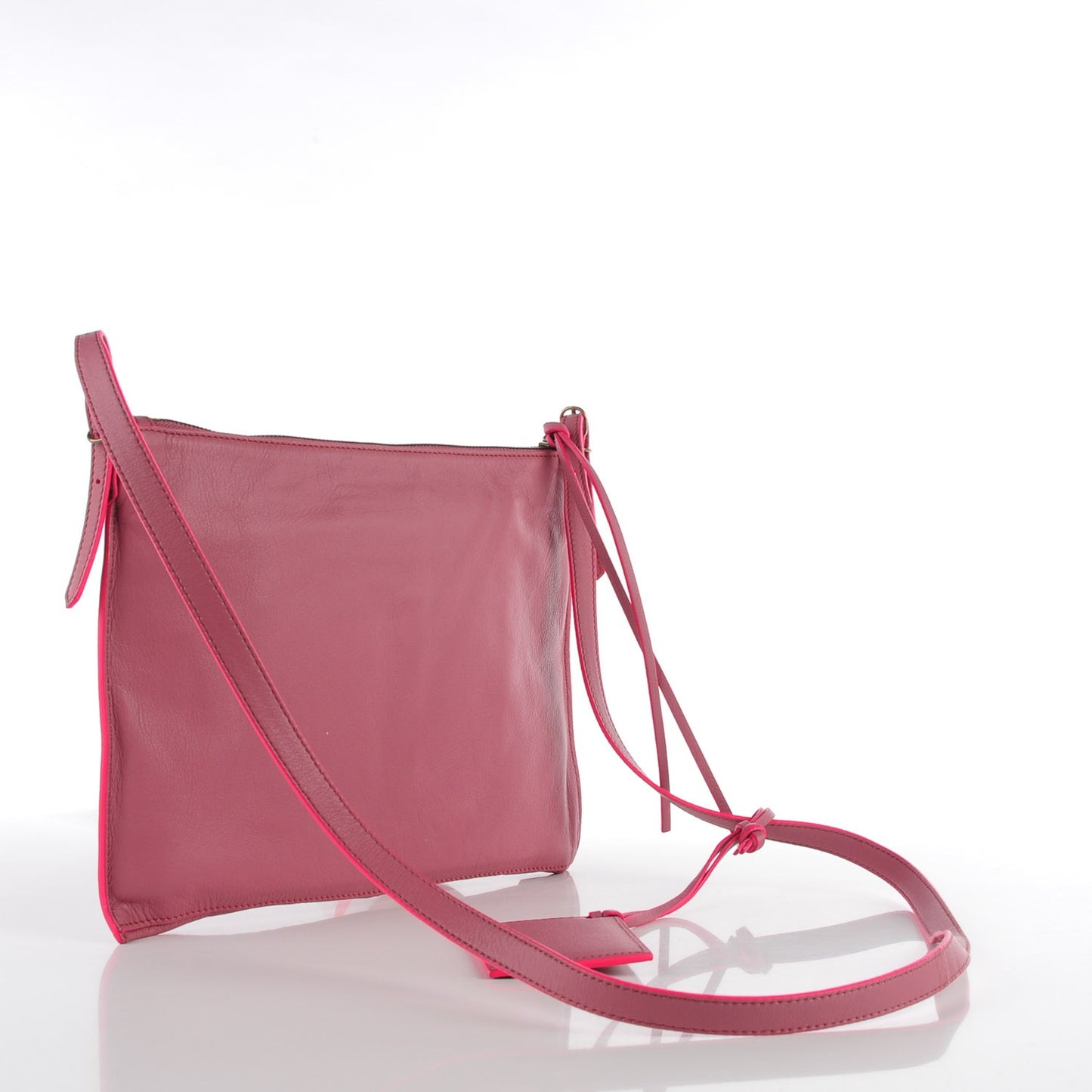 Calfskin Papier Highlight Neo Crossbody Rose Anglaise