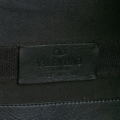 Valentino Garavani Nylon Embroidered Beaded Backpack Black Multicolor 6 of 11
